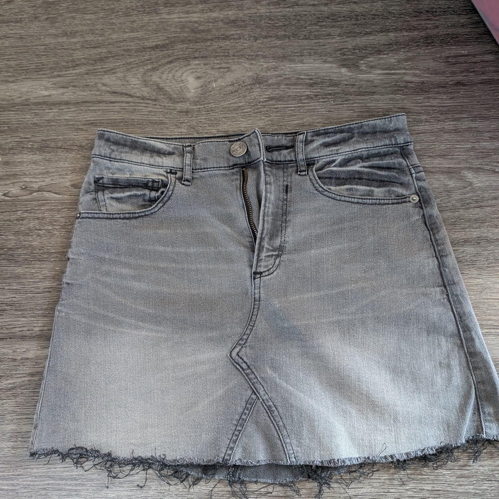 Express Charcoal Mini Skirt